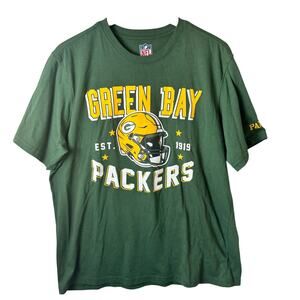 NFL Green Bay Packers T-Shirt Men’s XL Football Embroidered Athletic Graphic